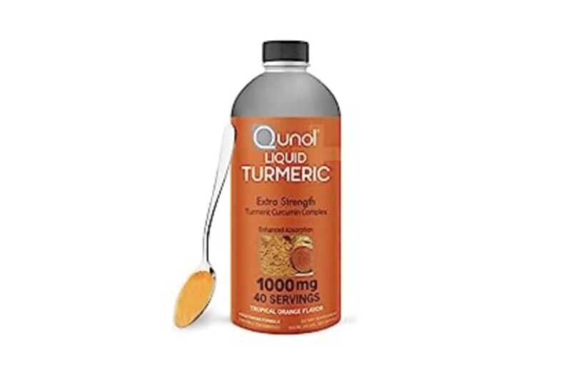 Qunol Liquid Turmeric Curcumin With Black Pepper, Turmeric Supplement