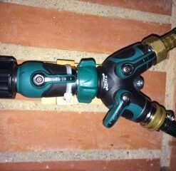 Garden Hose Shut Off Valve, Garden Hose Connector, Water Hose Shut Off Valve, Hose Valve Shut Off, Shut Off Valve for Garden, Garden Hose Shut off valve Heavy Duty 0° Straight 32 31p6F91KTpL