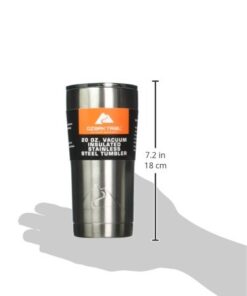 Alternative view of Set of 2 Ozark Trail 20-Ounce Double-Wall Vacuum-Sealed Tumblers