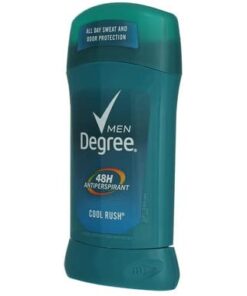 Degree Men Original Antiperspirant Deodorant for Men, Pack of 6, 48-Hour Sweat and Odor Protection, Cool Rush 2.7 oz 2.7 Ounce (Pack of 6) 28 31pJsHTrsVL