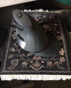 J-Tech Digital Scroll Endurance Wired Mouse Ergonomic Vertical USB Mouse with Adjustable Sensitivity (600/1000/1600 DPI), Removable Palm Rest & Thumb Buttons - Reduces Hand/Wrist Pain (Wired) 53 31pdbPsvSwL 1