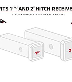 Allen Sports Deluxe 3-Bike Hitch Mount Rack, Model 532RR-R 3-Bike Carrier 30 31pkbK2NXL