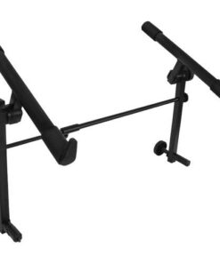 On-Stage KSA7500 Universal Second Tier for X-Style Keyboard Stand (for Stacking Keyboards, Electric Pianos, Synths, and Organs, 60 lb Capacity, Adjustable, Nonslip Arms and Feet, Metal, Black) 30 31qdKbxNfxL