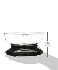 Alternative view of Weighmax Electronic Kitchen Scale - Weighmax 2810-2KG black 1 Count (Pack of 1)