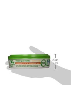 Nursery Fresh Refill for Diaper Genie and Munchkin® Diaper Pails, 2,176 Count, 8 Pack 2176 Count (Pack of 8) 12 31sD3A89f3L