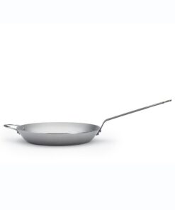 de Buyer MINERAL B Carbon Steel Fry Pan - 14” - Ideal for Searing, Sauteing & Reheating - Naturally Nonstick - Made in France 14" 15 31sUDwRDK0L