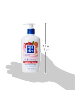 Kiss My Face Moisture Shave Shaving Cream, Pomegranate Grapefruit Shaving Soap, 11 Oz 15 31tYNHOFRzL