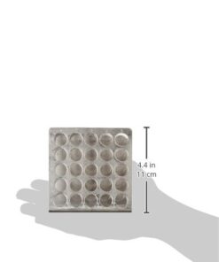 Globe Scientific 457200 Stainless Steel "Z" Shape Tube Rack, 16/17mm Tubes, 25-Place 12 31u8H03FKoL