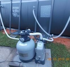 INTEX 26377EH Ultra XTR Deluxe Rectangular Above Ground Swimming Pool Set: 32ft x 16ft x 52in – Includes 2650 GPH Sand Filter Pump – Saltwater System – SuperTough Puncture Resistant – Rust Resistant with Sand Filter Pump & Saltwater System 33 31uSdFtaeHL 1