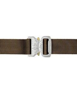 Klik Belts The Original Cobra© Buckle Belt 1 Ply Belt – 1.5" Nylon 1Ply Belt 34 Inch Aluminum / Brown 7 31vQ2mSZ9FL