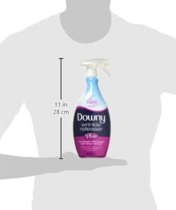 Downy Wrinkle Releaser Fabric Spray, Light Fresh Scent,33.8 Fl Oz (Pack of 2) 33.8 Fl Oz (Pack of 2) 34 31w2PvSWdiL