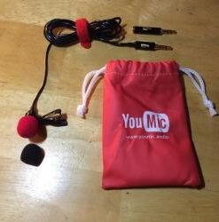 YouMic - Small Lavalier Microphone with Clip - Lav Lapel Mic for Camera Phone iPhone iOS Android PC Laptop Video Recording - Noise Cancelling 3.5mm Jack 33 31wR3RBR OL