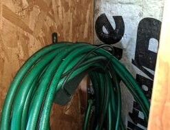 Yard Butler IHCWM-1 Wall Mount Deluxe Hose Hanger, 5/8", Weathered Verdigris Finish Classic 32 31wYOmbtizL