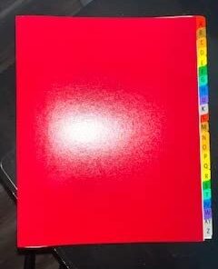 Pendaflex A-Z Expanding Desk File, Letter Size, Red Pressboard Cover (11017) 7 31wmCCRTiFL