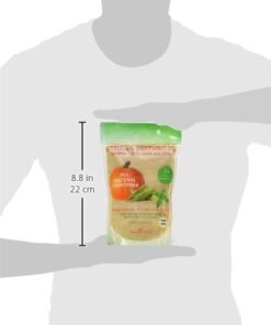 Natural Mate Stevia and Erythritol Sweetener Blend with Veggie Nutrients from Pumpkin and Okra (16oz / 1Lb) - All Purpose Granular Natural Sugar Replacement - Pure Sweet Taste, Zero Calories Pumpkin & Okra Nutrients 1 Pound (Pack of 1) 6 31wyuAyevZL