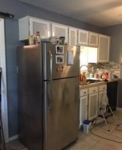 EZ FAUX DECOR Peel & Stick Faux Stainless Steel | Refrigerator Wrap | Cover for Dishwashers & Appliances | Self Adhesive Stainless Contact Vinyl Paper 36 in x 144 in (12ft) 54 31x67imm4kL