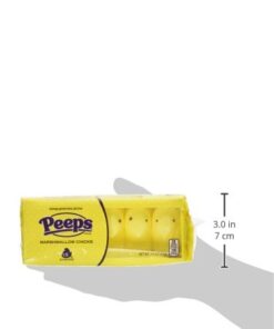 Marshmallow Peeps Yellow Chicks (1pk of 5) 7 31xHEp1 GiL