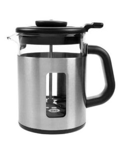 GROSCHE Borosilicate 3.3 Glass Universal Replacement Beaker for French Press Coffee and Tea Makers - Enhanced Coffee and Tea Brewing Experience (34.oz - Medium) 1000 ml / 34 oz / Medium 29 31xaXZapaaL