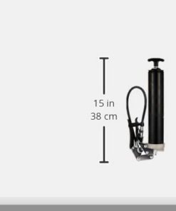 LUMAX LX-1152 Black Heavy Duty Deluxe Pistol Grease Gun with 18" Flex Hose, Handy 3-Way Loading - Fill with Standard Cartridge, Suction or Bulk Fill. Convenient One-Hand Operation for Easy Greasing. 22 31yYUi2ctoL