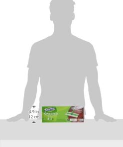 Swiffer Sweeper 2 In 1 Mop And Broom Floor Cleaner Starter Kit 4 Count (Pack of 1) 18 31zXiuNVvbL