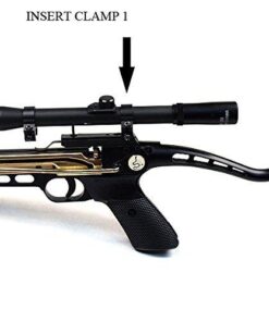Ace Martial Arts Supply Cobra System Self Cocking Pistol Tactical Crossbow, 80-Pound Scope with 39 Arrows and 2 Strings 24 41 61dYP9uL
