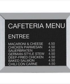 Alternative view of Aarco Products AOFD3624 Face Wood and Felt Changeable Letter Board