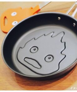 Studio Ghibli - Howl's Moving Castle - Calcifer - Benelic Kitchen Tool Frying Pan 35 41 Cj PjTnL