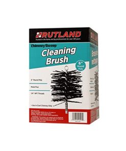 Rutland Products 16906 6-Inch Poly Chimney Cleaning Brush, Black 8 41 G7pa44mL