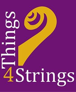 Alternative view of Original Bow Buddy Bright Blue 2-Piece Set: Things 4 Strings Bow Hold Buddies Violin/Viola Teaching Aid Accessory