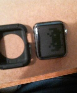 Spigen Rugged Armor Designed for Apple Watch Case for 42mm Series 3/Series 2/1/Original (2015) - Black 44 41 M1AhceaL