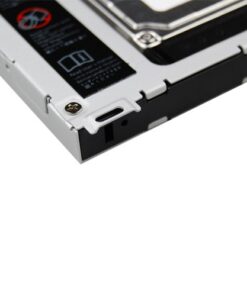 ZXUY Hard Drive SATA 2nd HDD Caddy Tray for Unibody 9.5mm Laptop CD/DVD-ROM Drive Slot (Replacement Only for SSD and HDD) 36 41 e99m0rEL