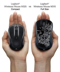 Logitech M325 Wireless Mouse for Web Scrolling - Black 28 41 eBx83TAL