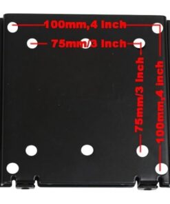 VideoSecu LCD LED Monitor TV Wall Mount for 19" 20" 22" 23" 24" 26" 27" 30" 31" Flat Panel Screen Maximum Loading 66lbs VESA 75/100 Ultra Thin Mount Bracket 1EA 30 41 fNBBryAL