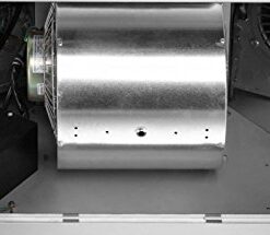 CAVALIERE 36" Island Mounted Stainless Steel Kitchen Range Hood 442 CFM 17 410FPp z9L