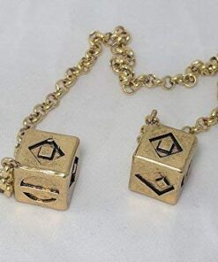 Custom 3d Stuff Antiqued Weathered Metal Han Solo Smuggler's Dice with box 32 410GZsHvfxL