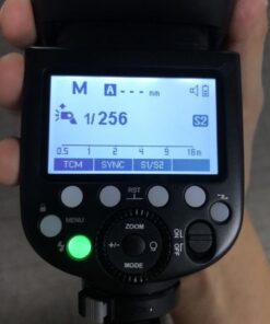 Godox V1-N Round Head Camera Flash Speedlite Flash for Nikon, TTL Flash Speedlight, 2.4G 1/8000s HSS 76Ws, 10 Level LED Modeling Lamp, 480 Full Power Shots, 1.5s Recycle Time 2600mAh Li-ion Battery 19 410knn 5NkL