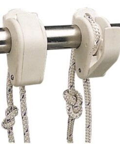 Sea Dog 327200-1 Rail Mount Loop Cleat Fender Holder , White 1 Count (Pack of 1)