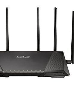 "ASUS AC3200 Tri-Band Gigabit WiFi Router, AiProtection Lifetime Security by Trend Micro, Adaptive QoS, Parental Control (RT-AC3200)" 28 410soidvzHL