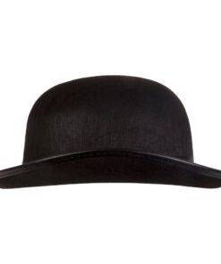Kangaroo Bowler Hat for Men and Women – Black Bowler Hat for Big Kids, Teens, Adults – Derby, Clown Bowler, Bolo Hat – Genuine Felt Derby Hats for Costumes, Parties, Dress Ups 23 41149LBfxpL