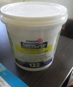 Zinsser 69384 SureGrip 122 Heavy Duty Wallcovering Adhesive, Quart 31 4119eN2br6L