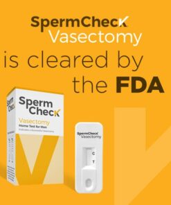 SpermCheck Vasectomy Home Test Kit - Check Sperm Count Post Vasectomy - 2 Pack - Easy to Read, Private - 98% Accuracy - FSA HSA Eligible - FDA Cleared 32 411IOCIQcQL
