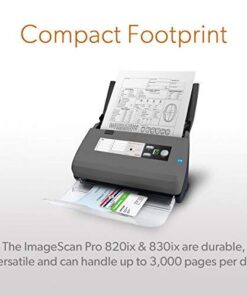 Ambir ImageScan Pro 820ix 20ppm High-Speed ADF Scanner for Windows PC and Mac DS820ix-AS 9 411Imb0XYgL
