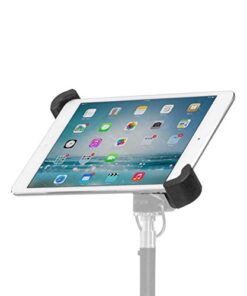 GRIFITI Nootle Universal Tablet Tripod Monopod Adjustable Mount for All 7 to 11 Inch Tablets 1/4 20 Threaded Connector for Small to Standard iPads, iPad Pro, and Other Tablets Holder Attachment 10 411SU2076BL