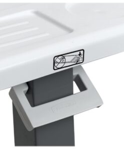 Carex Overbed Table and Hospital Bed Table - Table With Wheels - Over The Bed Table For Home Use and Hospital, Bedside Table With Wheels, Over Bed Desk, Over Bed Table With Wheels 28 411XSJZ34XL