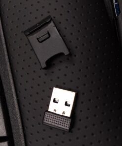 Rii 2.4G Mini Wireless Keyboard with Touchpad Mouse,Lightweight Portable Controller with USB Receiver Remote Control for Windows/ Mac/ Android/ PC/Tablets/ TV/Xbox/ PS3. X1-Black . 35 411fP3PByLL