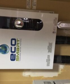 EcoSmart ECO 27 Tankless Water Heater, Electric, 27-kW - Quantity 1, 17 x 17 x 3.5 48 411qwIlLeuL