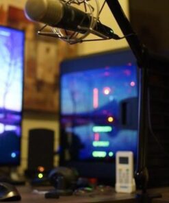 Samson MBA28 28” Broadcasting Microphone Boom Arm for Podcasting and Streaming,Black 28" 43 412HMGBtHFL