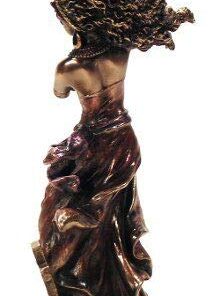 Alternative view of WU OYA African Goddess of Wind, Storm & Transformation Statue
