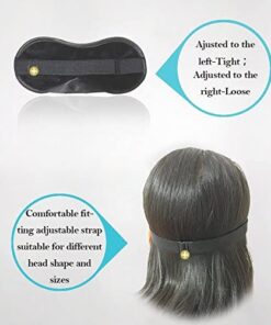 Sleep More (Large-XL) Sleeping Mask for Men or Women, with Free “ONE BAG”. A PURPLE Satin Natural Rest Aid for Sleep Disorders & Insomnia 11 412hZ0pXMDL
