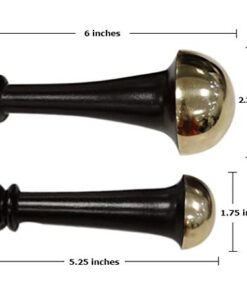 Kansa Wand - Authentic 3 Metal Bronze Massage Tool (Medium) Medium 9 41303cCipzL